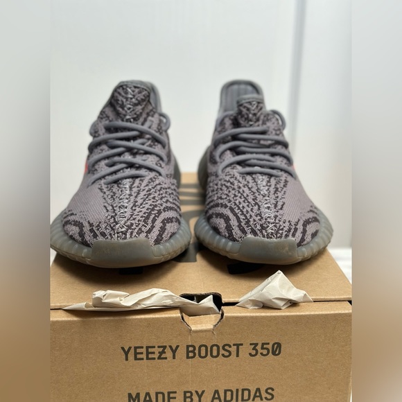 Authentic YEEZY Boost 350 V2 grey borang dgsorg AH2203 men US 6 female - Picture 11 of 15